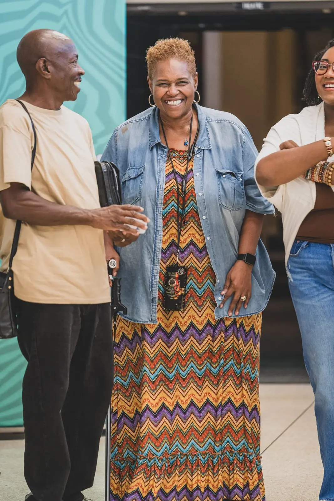 Friendly greeters welcoming guests at Kingdom House